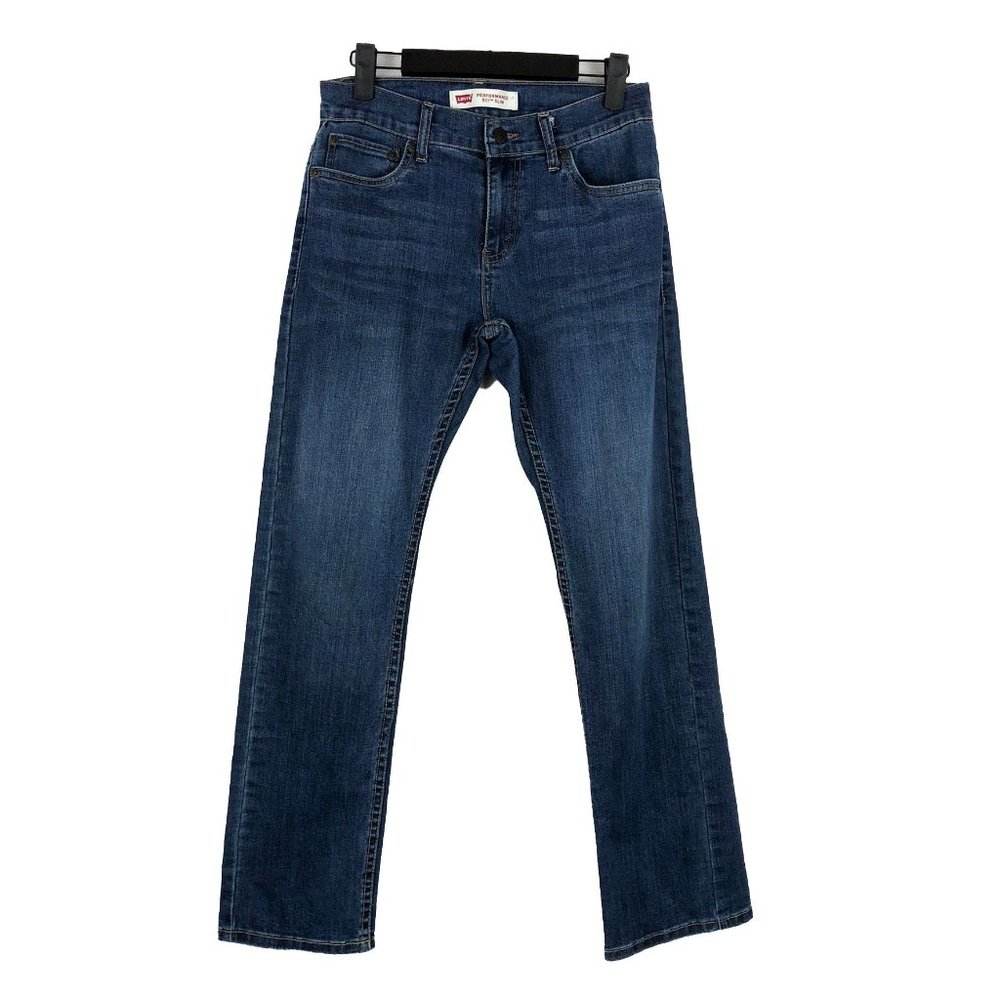Levi's Boys 511 Performance Slim Straight Leg Jeans 14 27x27 (Measures 28.5x28)